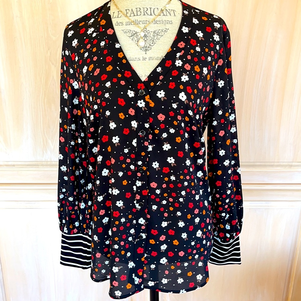 Cabi Cheerful Blouse # 3957 NWT